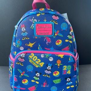 Loungefly Disney Parks 2024 Walt Disney World Mini Backpack